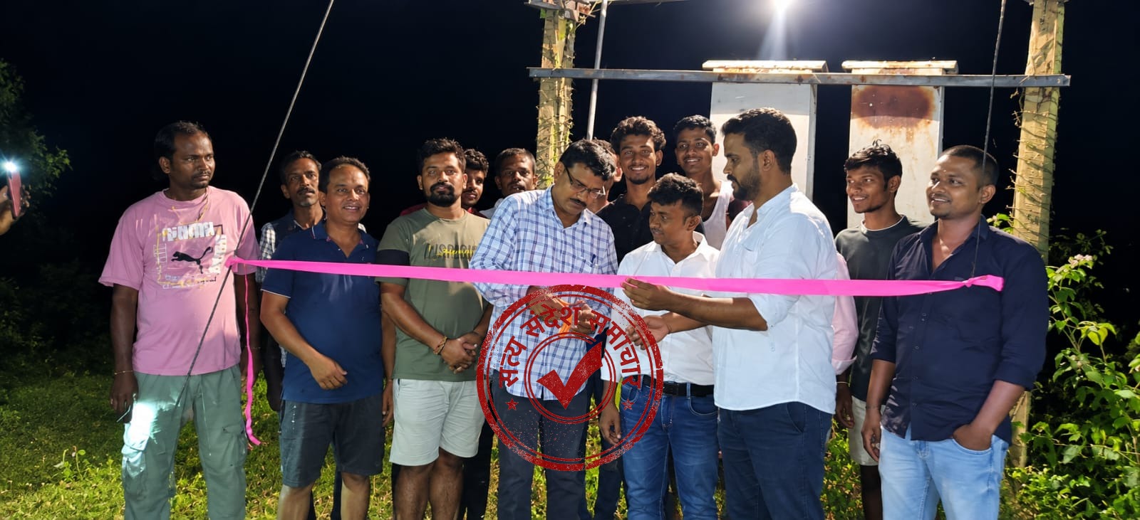 घाघमुंडा में आठ दिन से बिजली संकट दूर नया ट्रांसफार्मर मिलने से ग्रामीणों में खुशी