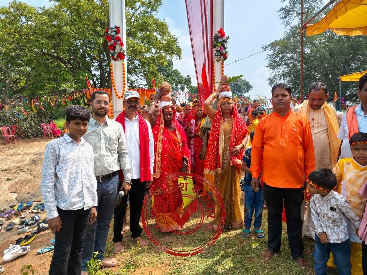 बोंगराम ग्राम देवी मंदिर का वार्षिकोत्सव धूमधाम से संपन्न, कलश यात्रा और भंडारे में जुटे श्रद्धालु